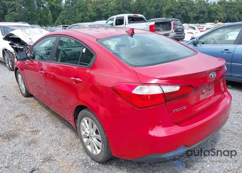 2016 Kia Forte Lx из США, поврежденный, VIN KNAFX4A63G5443706